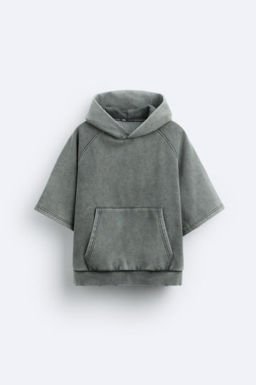 Zara Sweatshirt Lavada Boxy