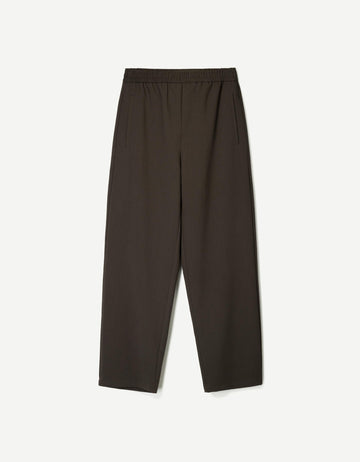 Berskha Calças Jogger Tailored Fit Marrom