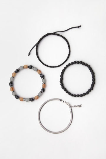 Pull&Bear Conjunto 4 Pulseiras