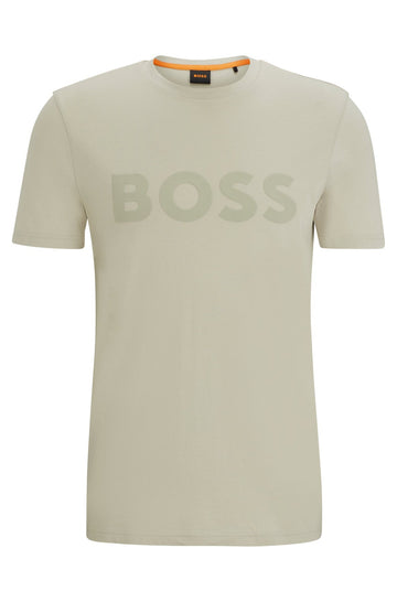 Boss T-Shirt De Logo Bege