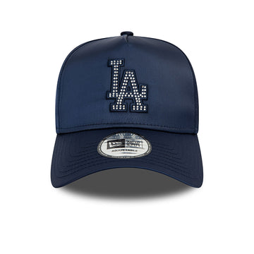 New Era Chapéu LA Dodgers MLB Satin Rhinestone Azul