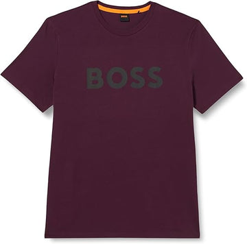 Boss T-Shirt De Logo Roxa