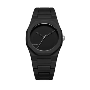 D1 Milano Relogio Polycarbon Preto