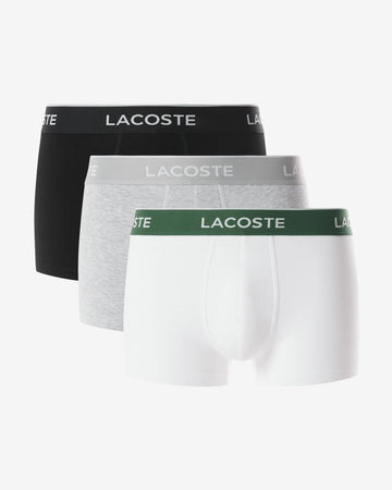 Lacoste Boxers De Logo branco cinza preto