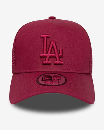 New Era League Essential Trucker Los Angeles Dodgers Vermelho Intenso