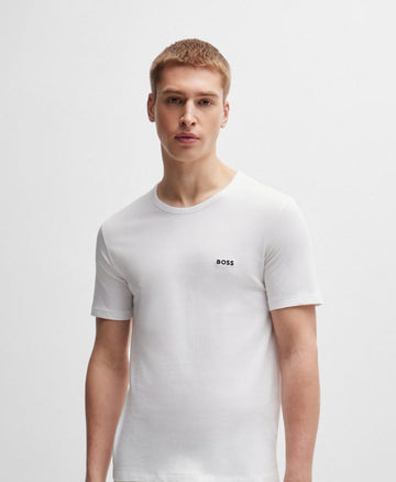 Boss T-Shirt Basica Branca