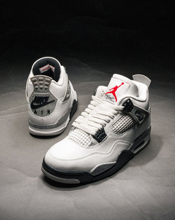 Jordan Sapatilha 4 White Cement