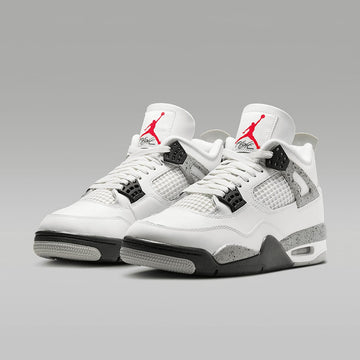 Air Jordan 4 white cement