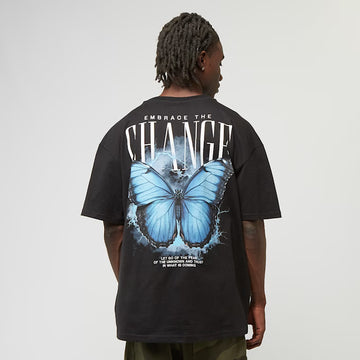 Snipes T-Shirt Oversized Embrace Change Preta
