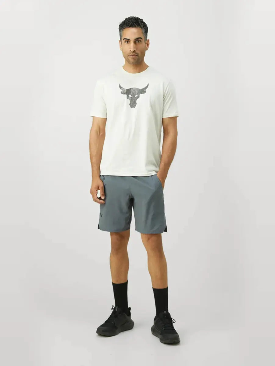 Under Amour T-shirt Rock Branco Cru