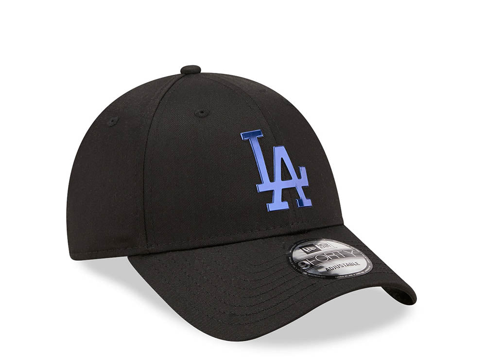 New Era Chapéu Los Angeles Dodgers Black Foil