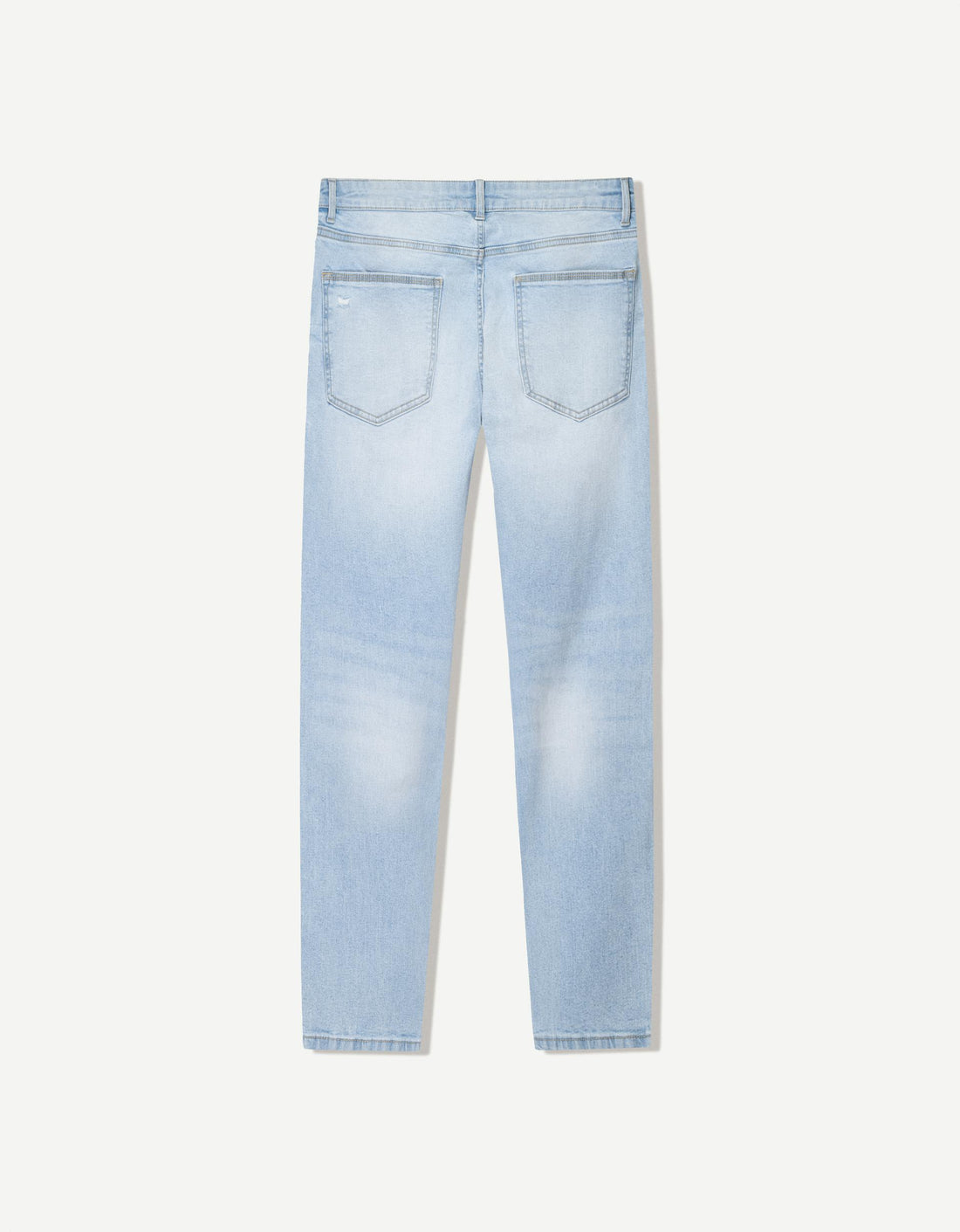Bershka Calças Skinny jeans Azuis