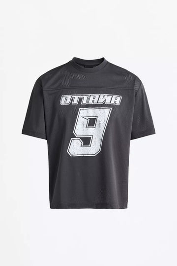 Lefties T-shirt Futebol Americano Preta