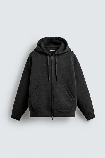 Zara Hoodie Técnica Relaxed Fit Capuz