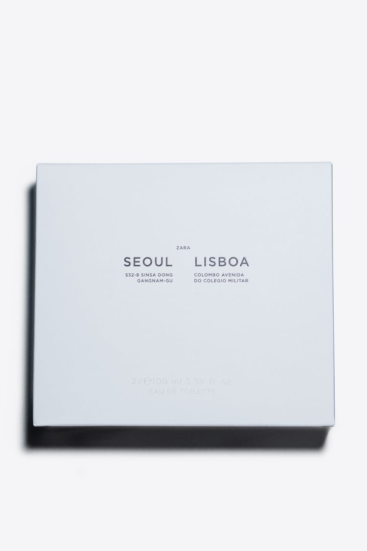 Zara Perfume Seoul + Lisboa 2x100ML