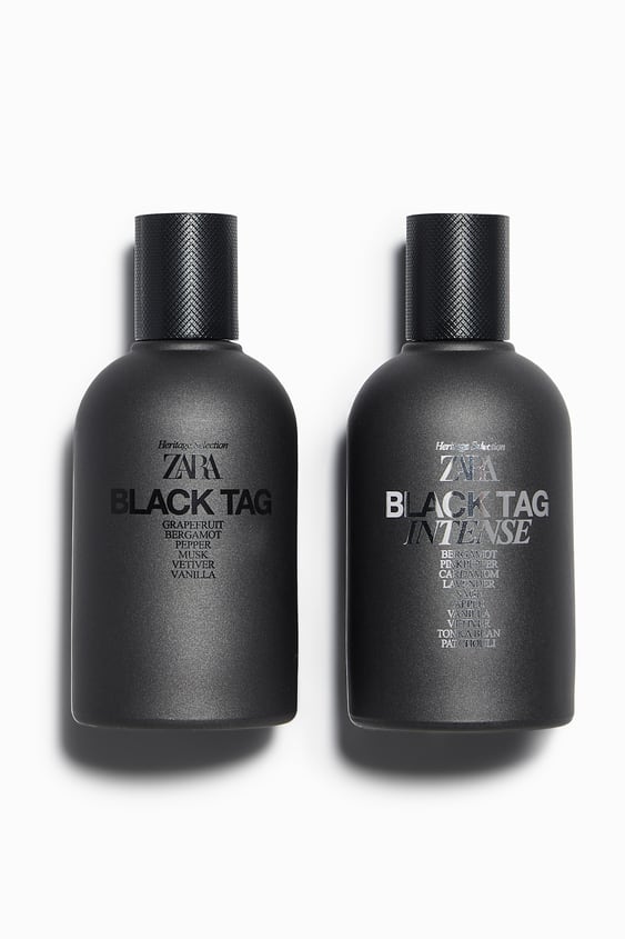 Zara Perfume Black Tag + Black Tag Intense 100ML