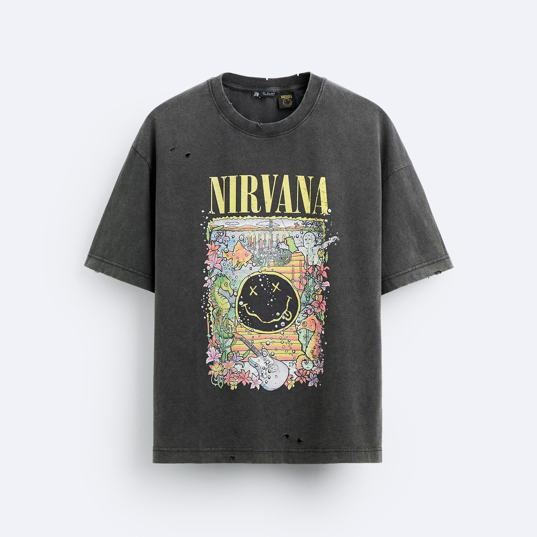 Zara T-Shirt Nirvana