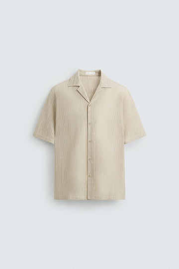 Zara Camisa  Estrurura Aberta Espiga