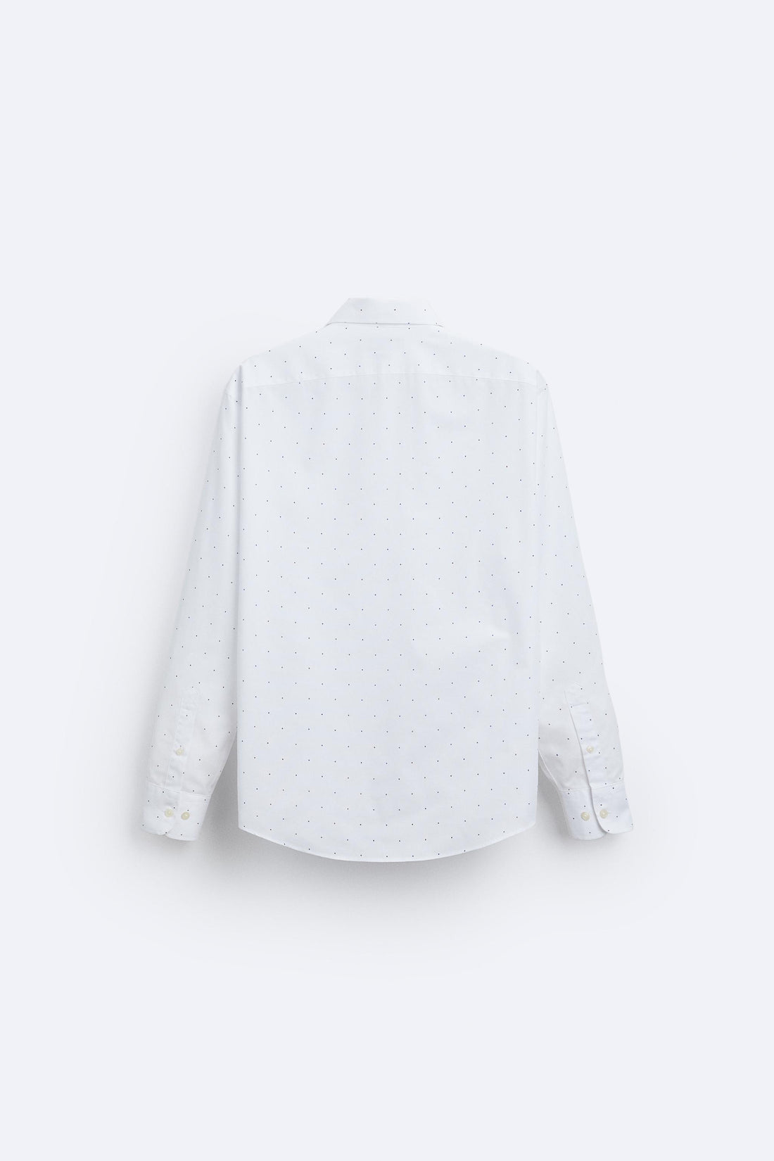 Zara Camisa Easy Care Com Estrutura Branca Espuma