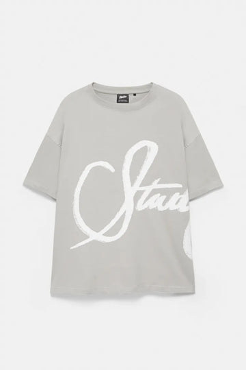 Pull&Bear T-shirt Grafitti Cinza