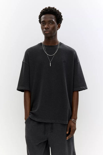 Pull&bear Sweatshirt De Bordado SWTD Preto