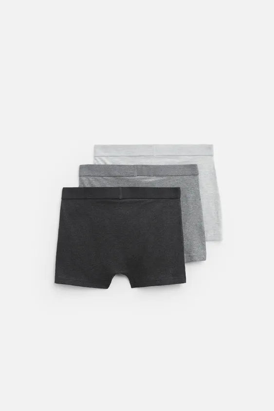 Zara Conjunto De 3 Boxers Combinado