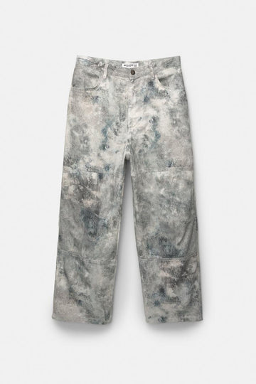 Pull&bear Calças Skater Com Estampado Cinza
