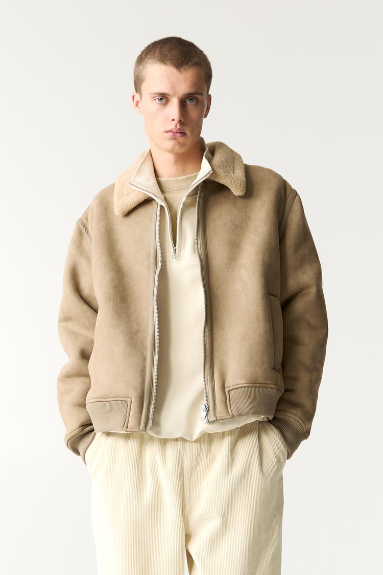 Pull&bear Casaco Com Efeito Carmuça