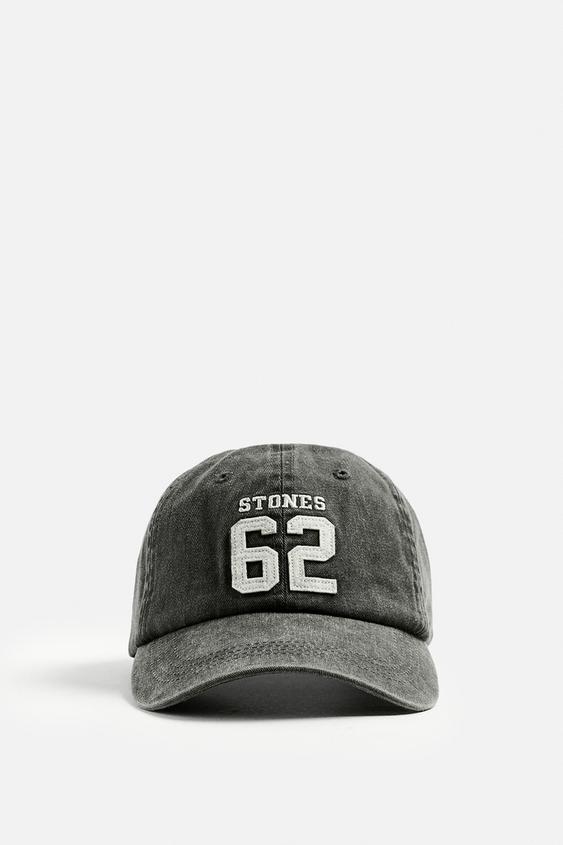 Zara Bone Com Remendo Rolling Stones