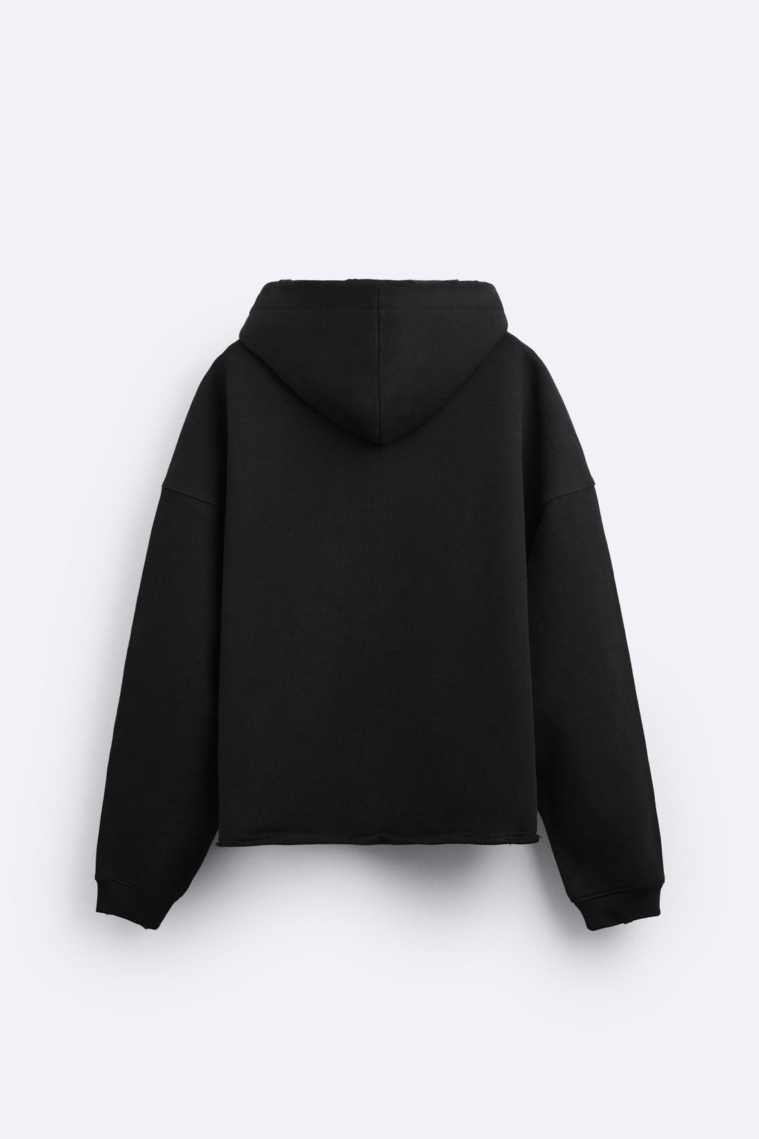 Zara Hoodie Simples Preta