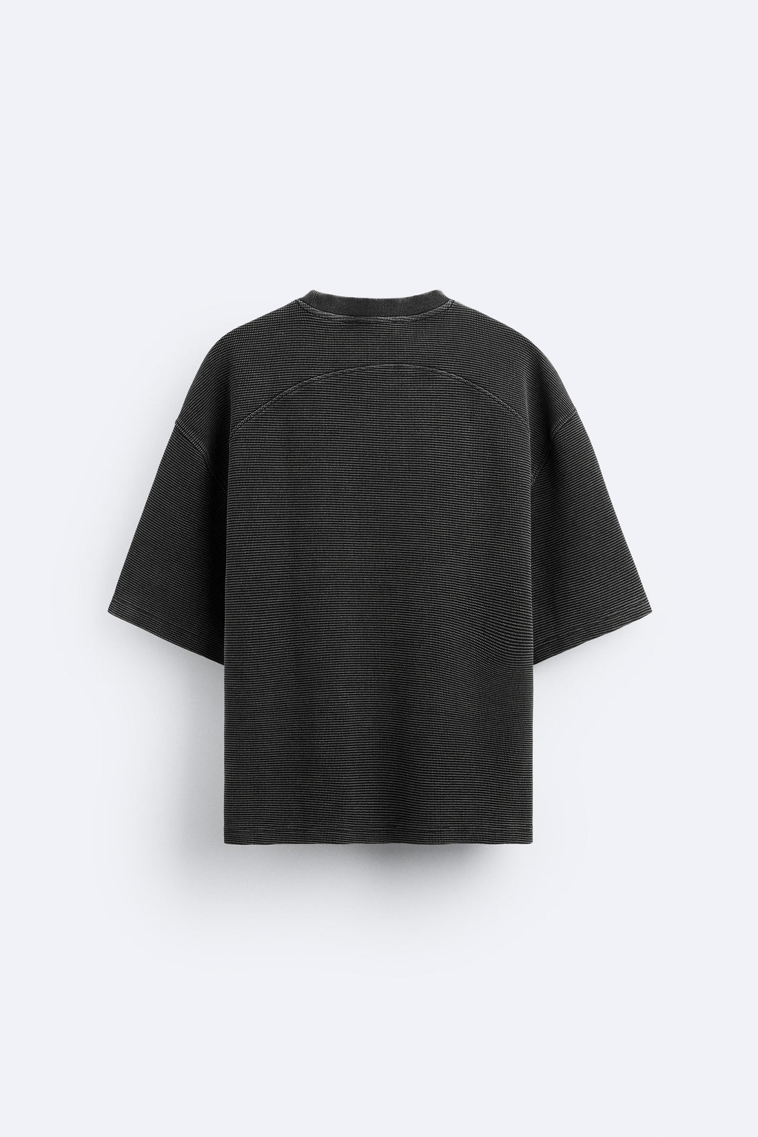 Zara T-Shirt Oversized Com Estrutura De Quadrilha