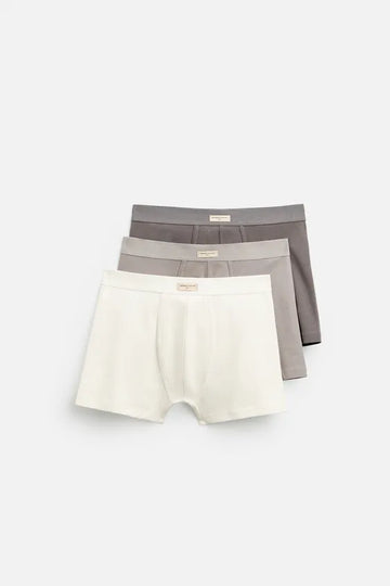 Zara Conjunto De 3 Boxers