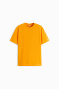 ZARA T-Shirt Basica Heavy Weight Laranja