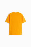 ZARA T-Shirt Basica Heavy Weight Laranja