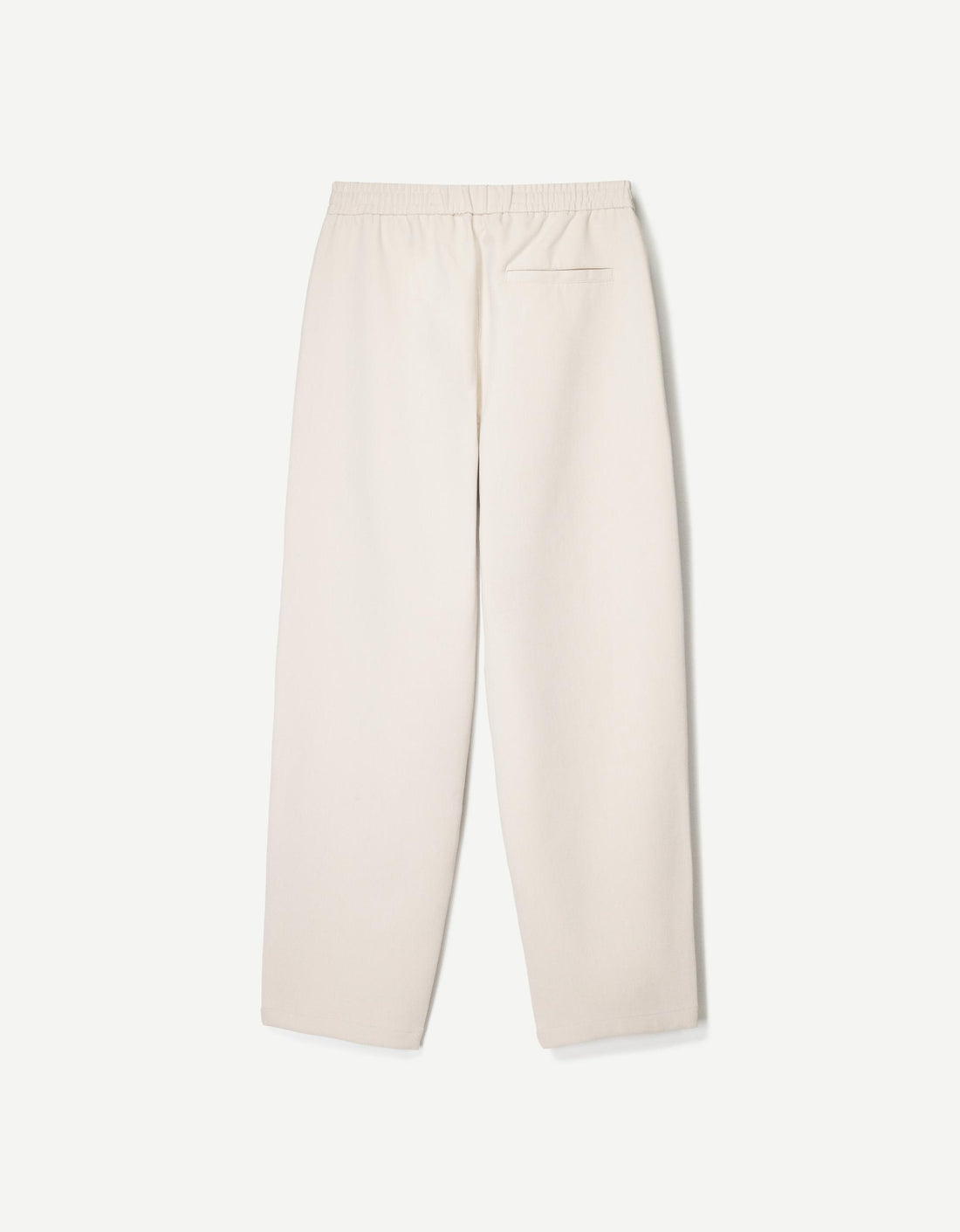 Bershka Calças Jogger Tailored Fit Cor Areia