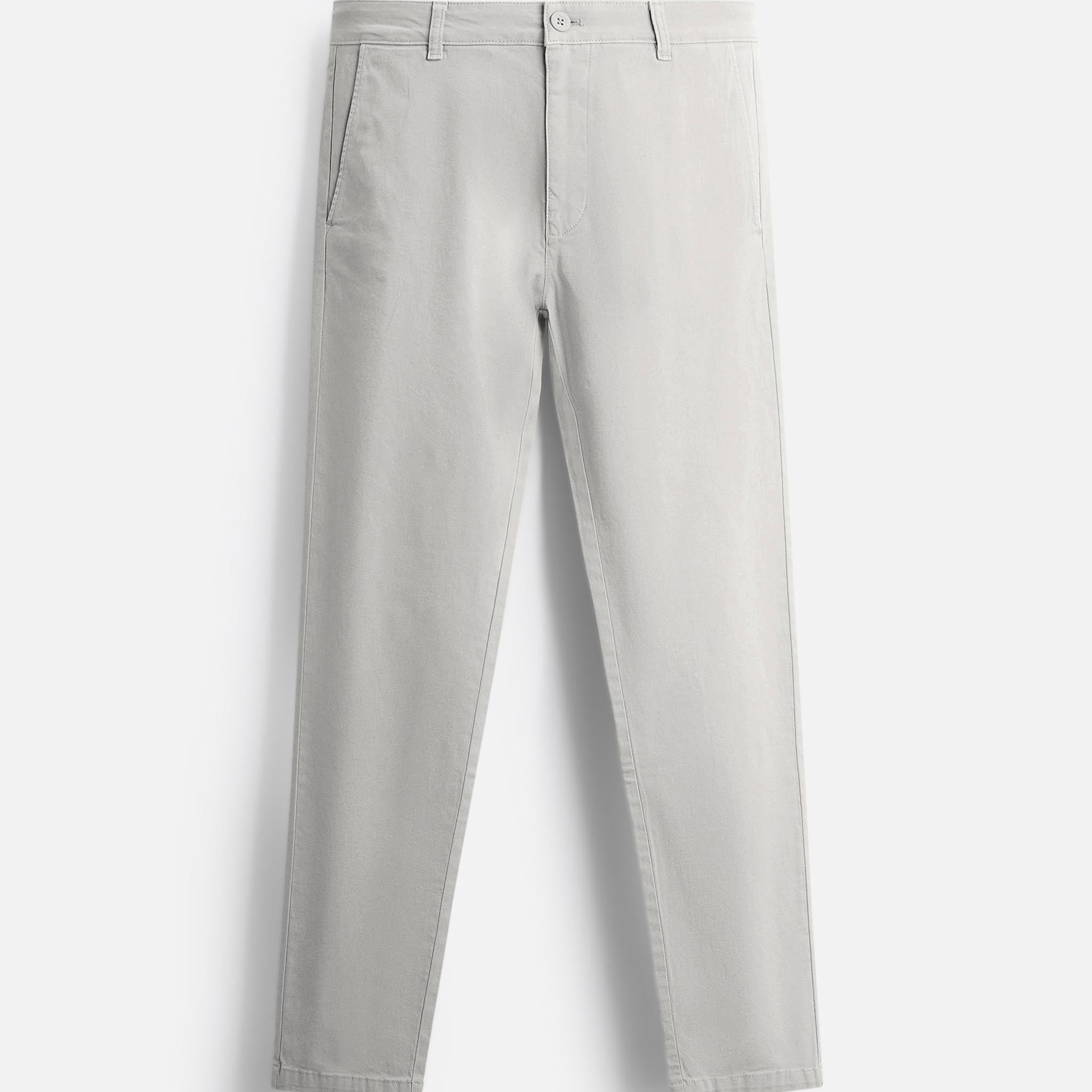 Zara Calças Chino Cinza