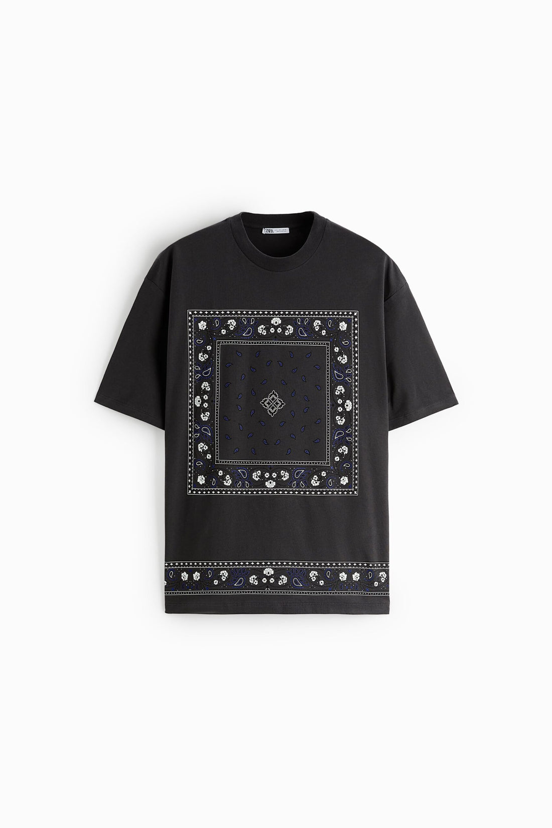 ZARA T-Shirt Estampado Bandana