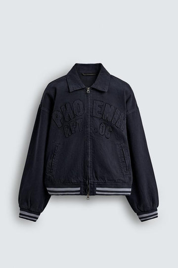 Zara Bomber Jack Com Remendos