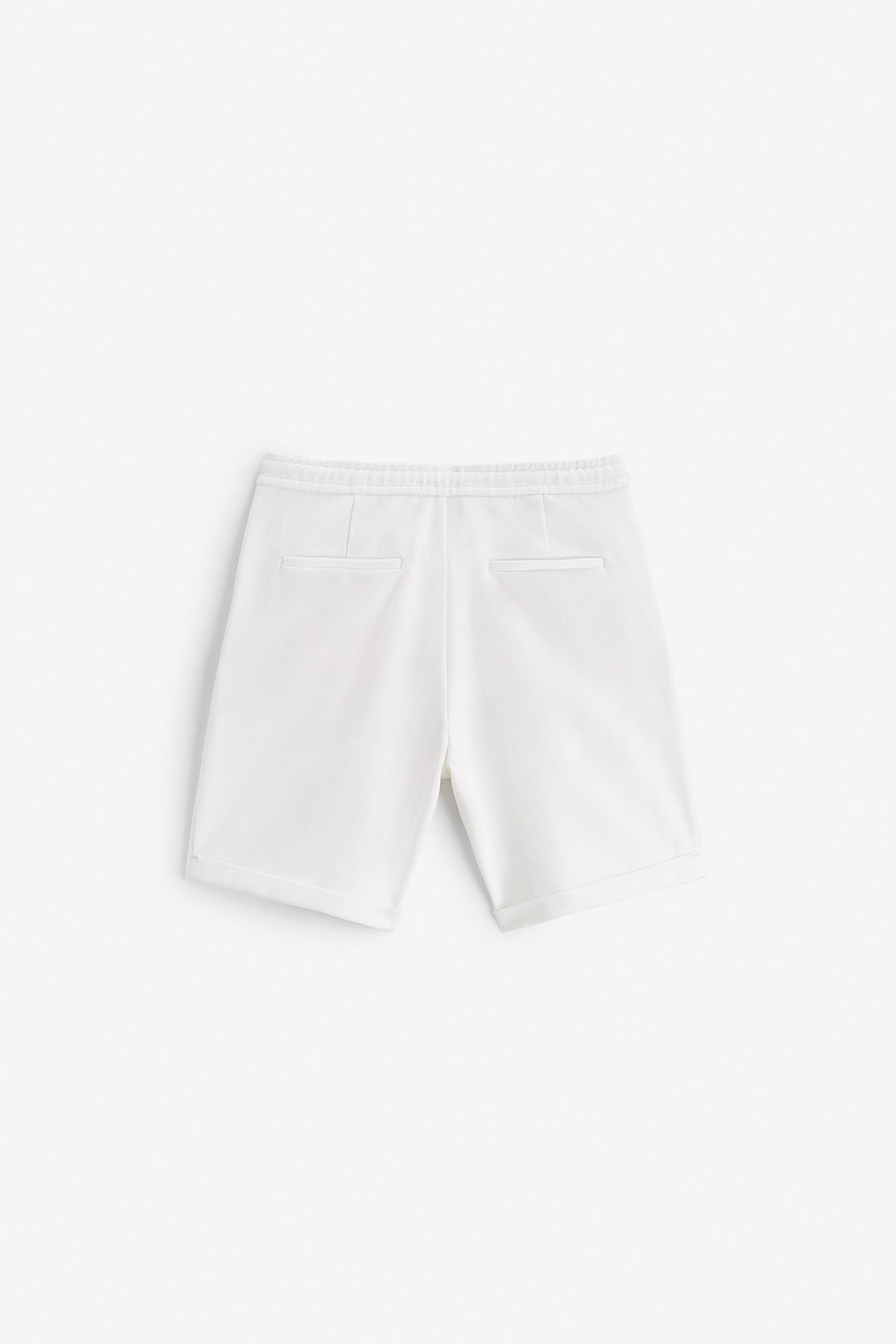 Zara Calções Jogger Confort Branco