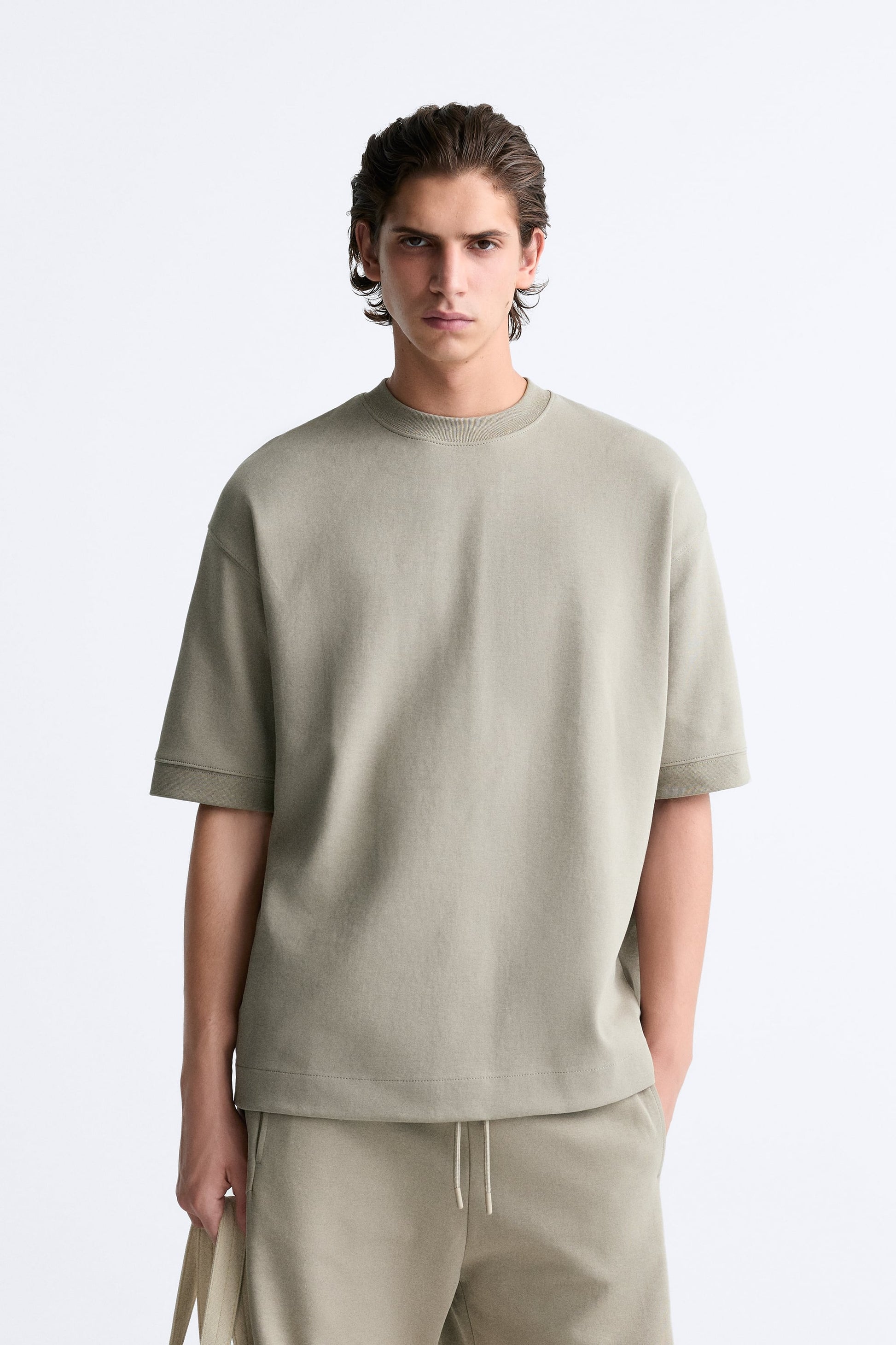 Zara Sweatshirt Compact Cinza