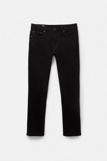 Pull&bear Calças Jeans Slim Fit Preta