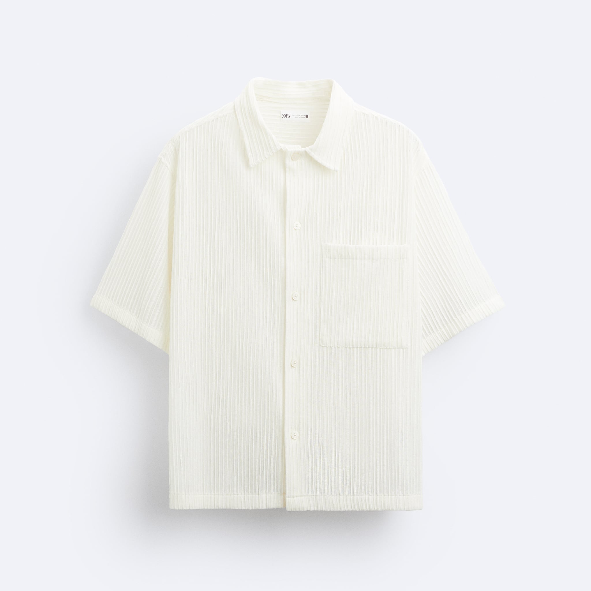 Zara Camisa De Estrutura Croché