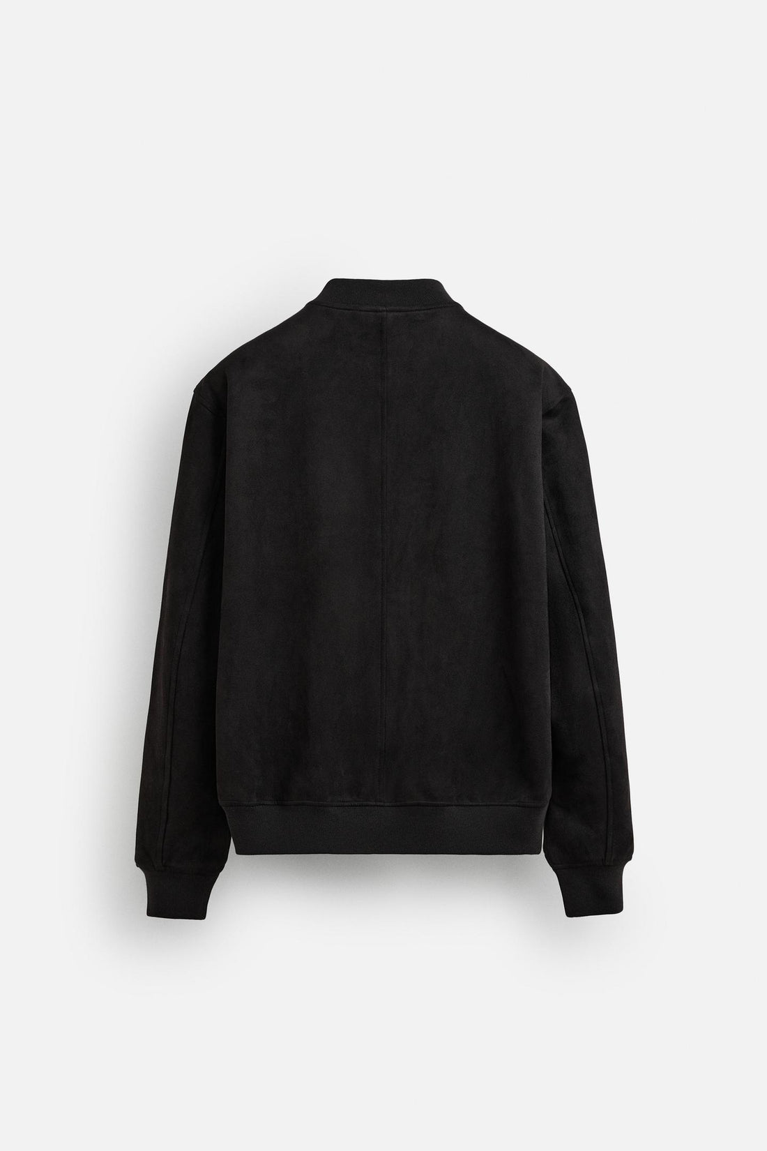 Zara Casaco Bomber Efeito Carmuças Preto