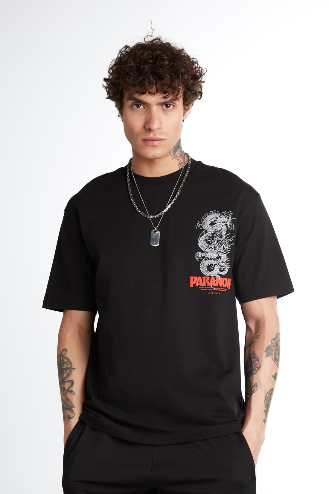 Nem Yorker T-Shirt Paranoid Preta