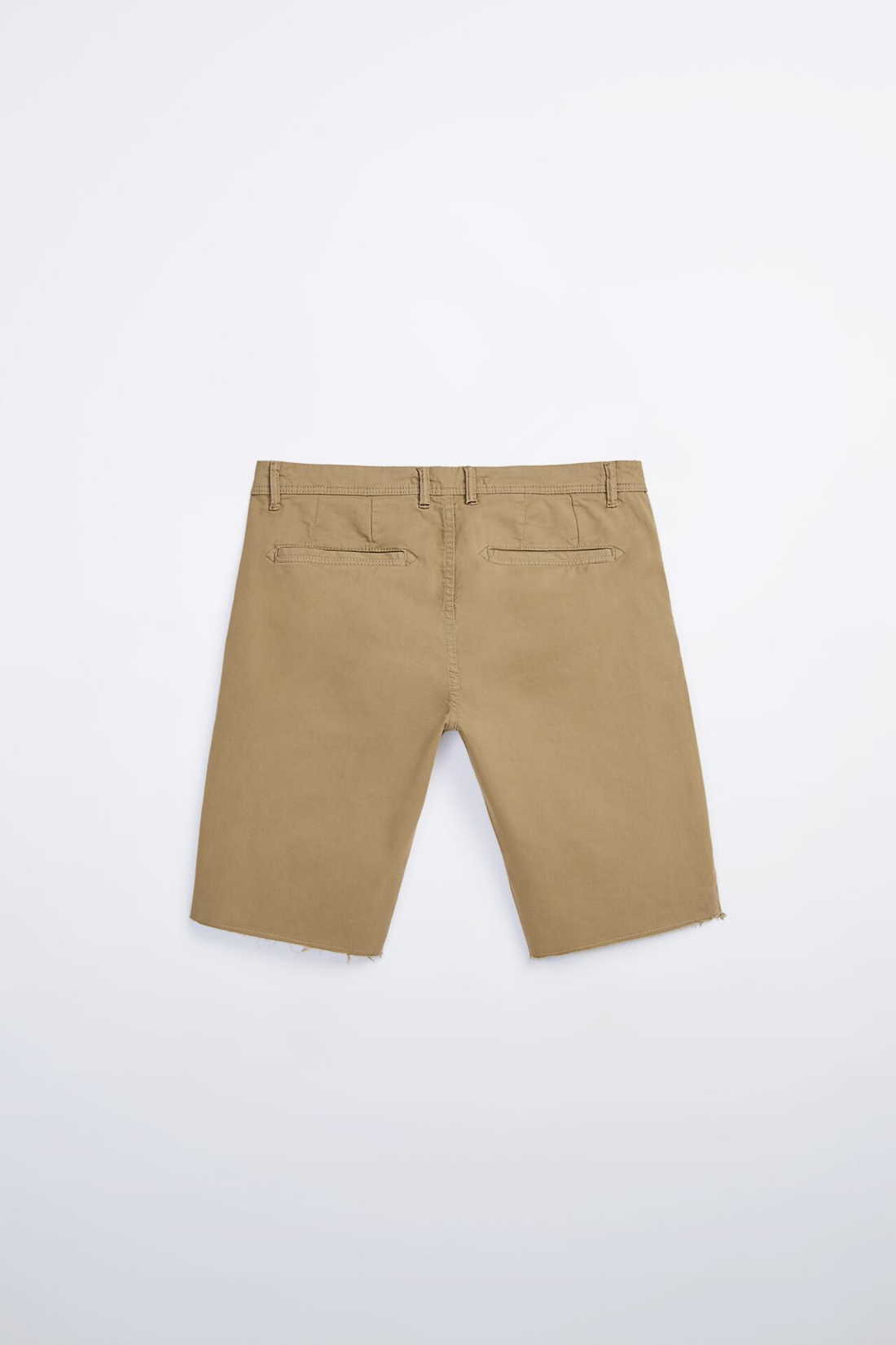 Zara Calções Chinos Caramelo