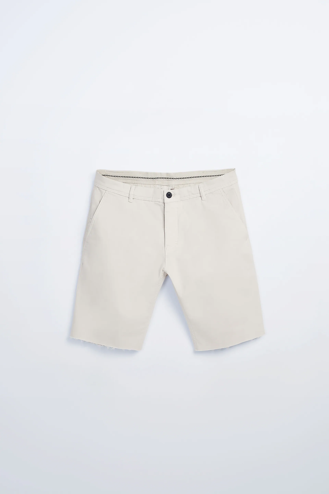 Zara Calções Chinos Off-White