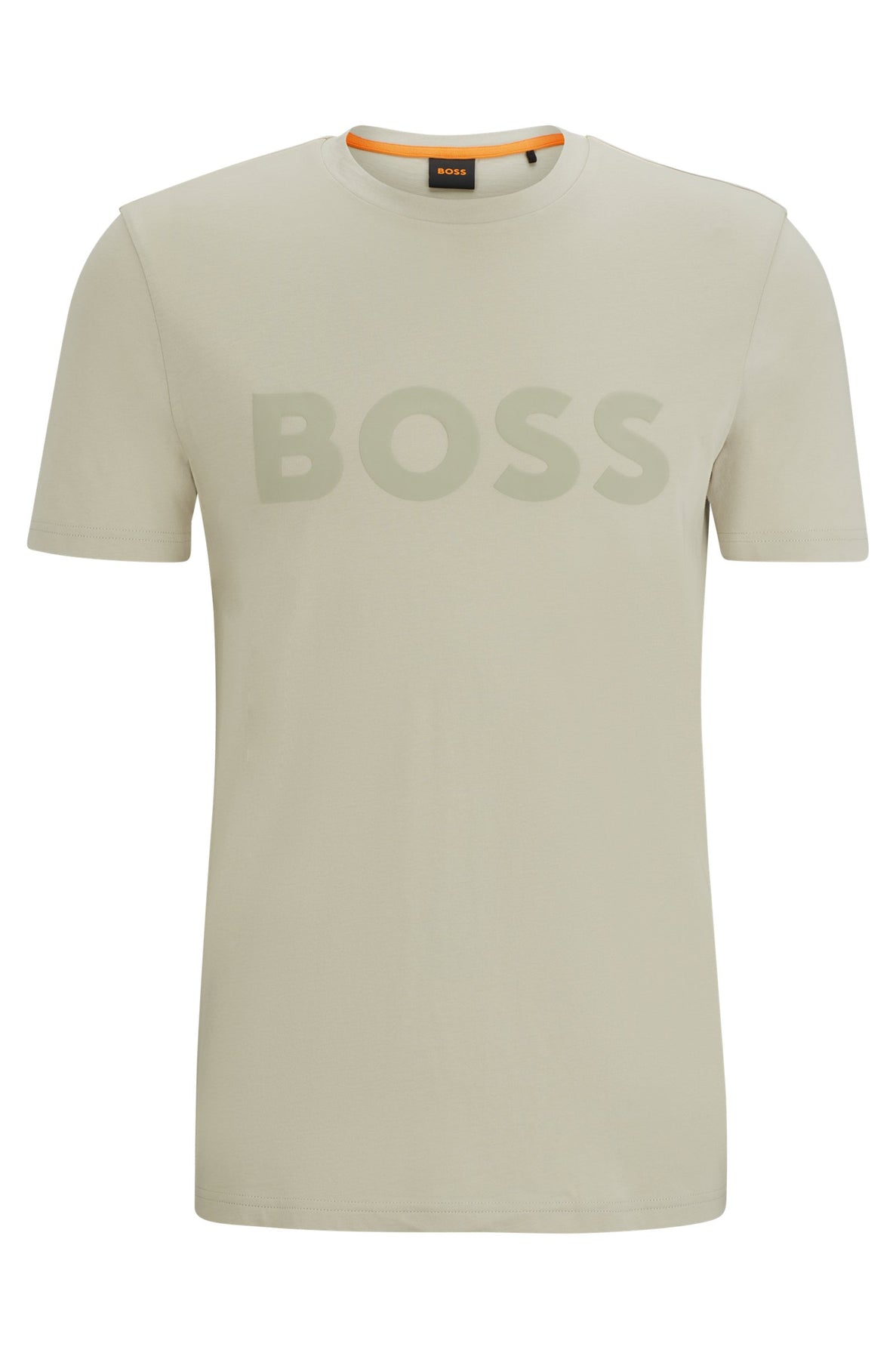 Boss T-Shirt De Logo Bege