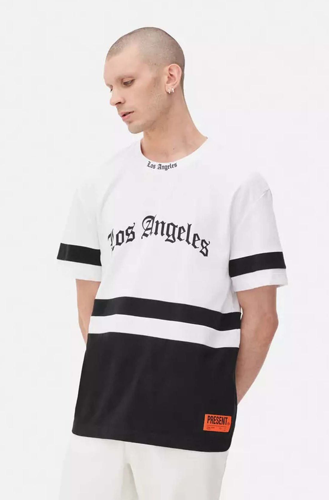 Primark T-Shirt Contraste Panel Los Angeles