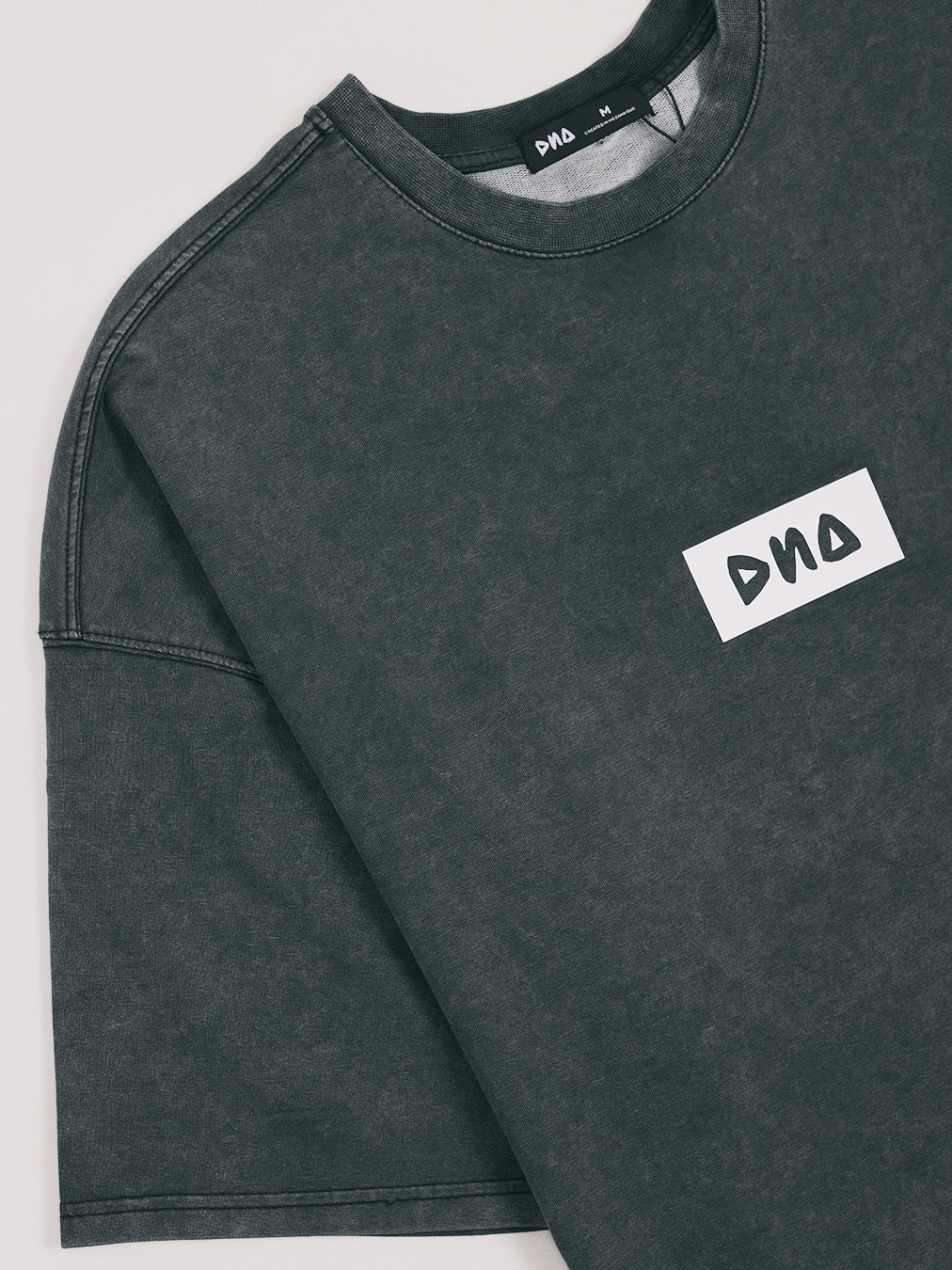 DNA T-shirt Monochorme Oversize Cinza