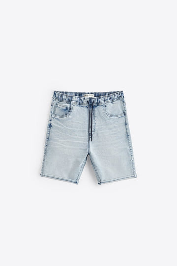 Zara Calções Soft Denim Azul